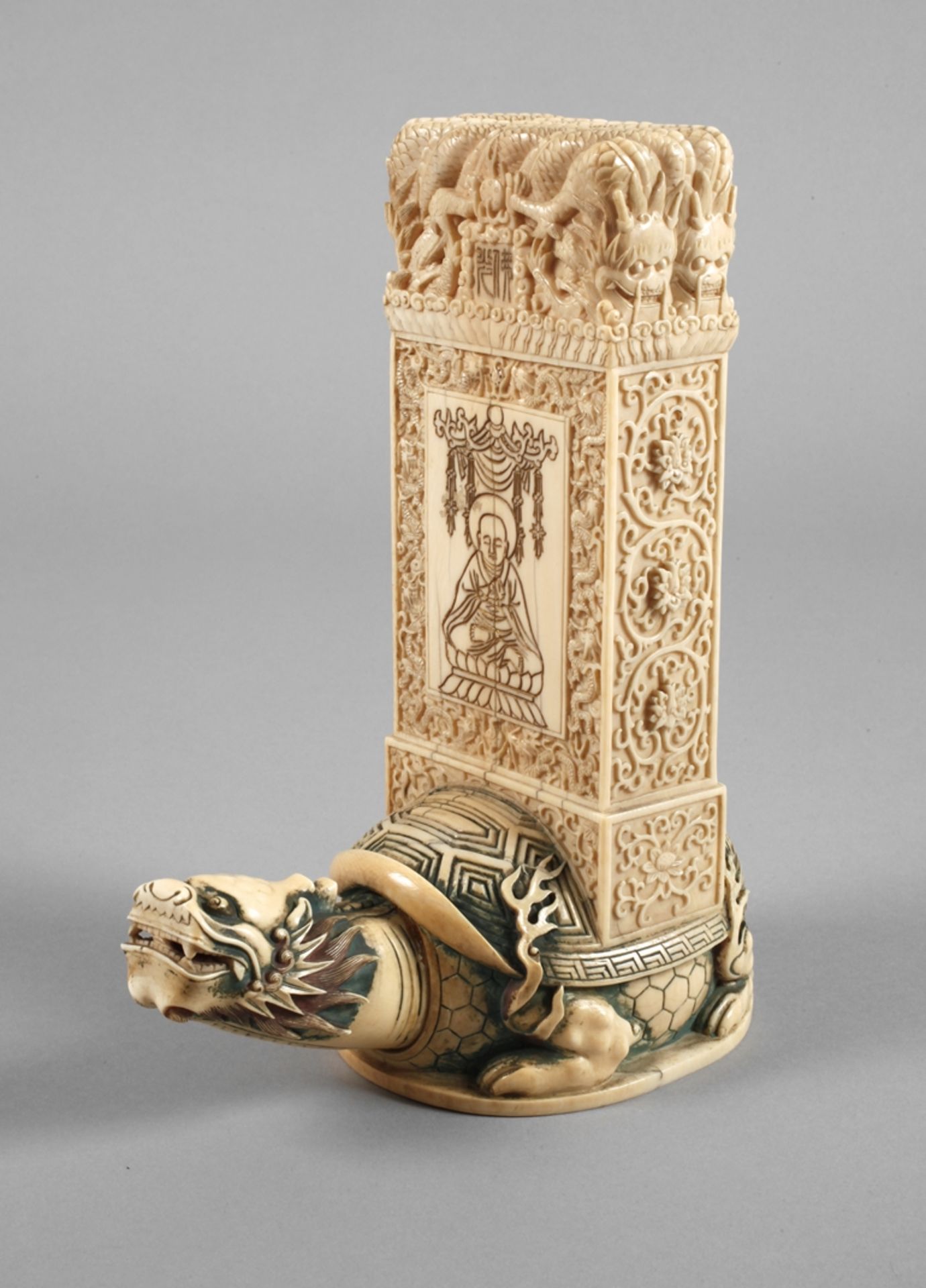 Miniature stele of ivory