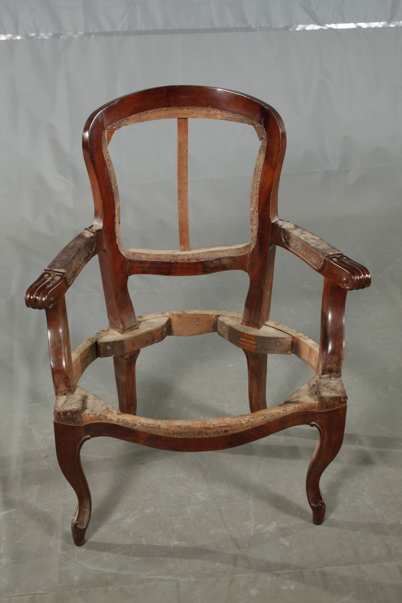 Six armchairs baroque - Image 7 of 7