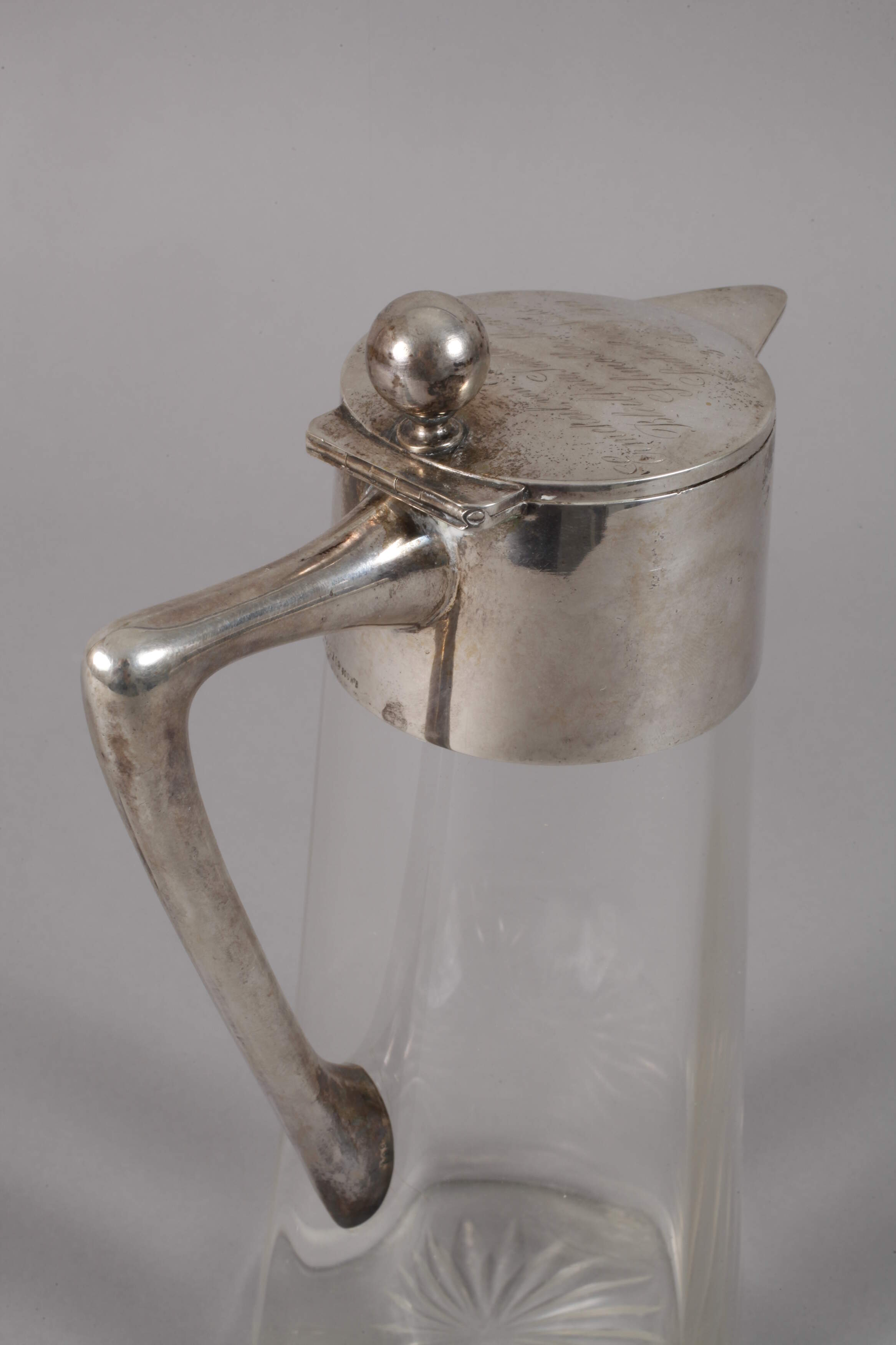 Carafe with silver mount - Image 2 of 4