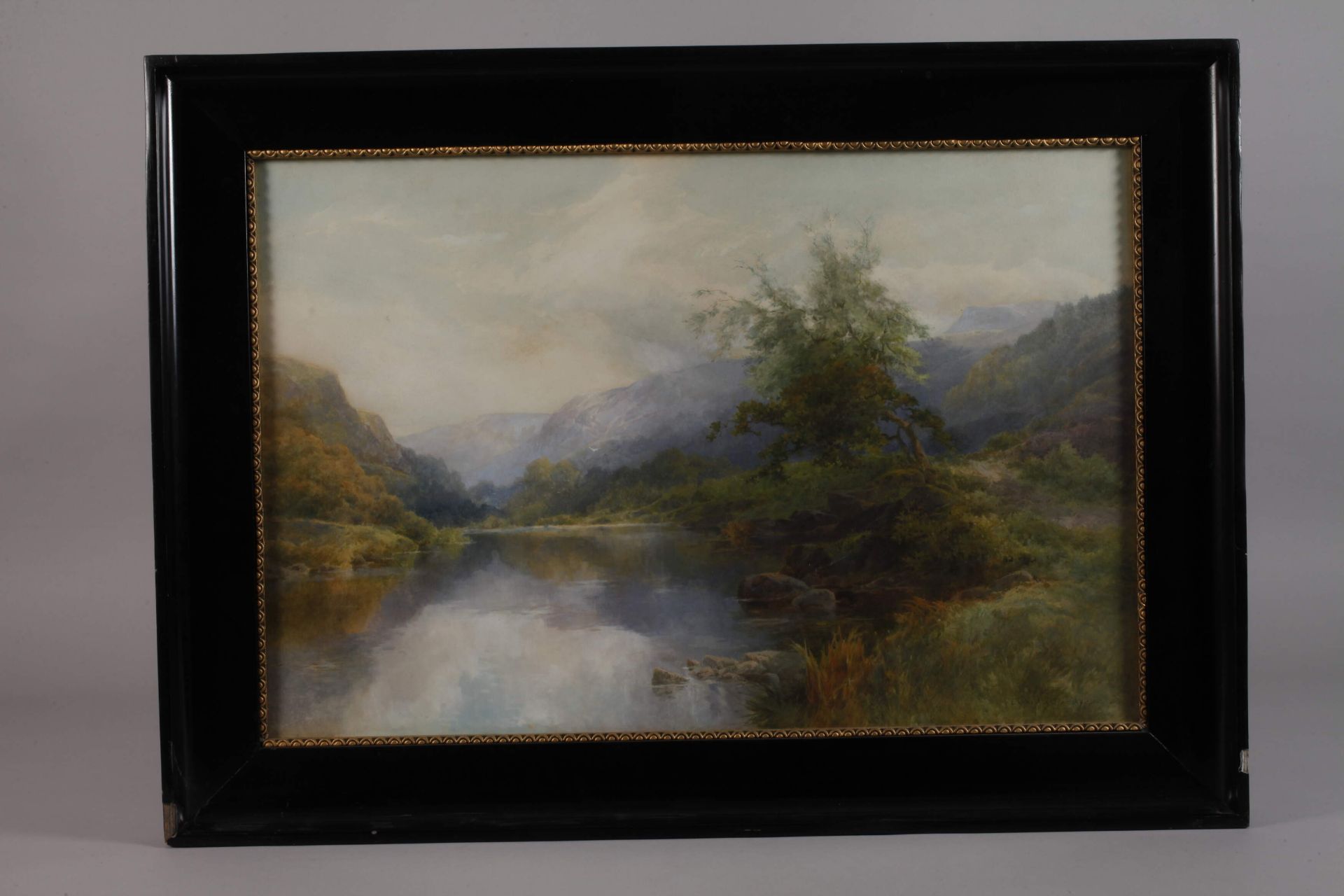Edmund Phipps, Early Summer at the Mountain Lake - Image 2 of 3