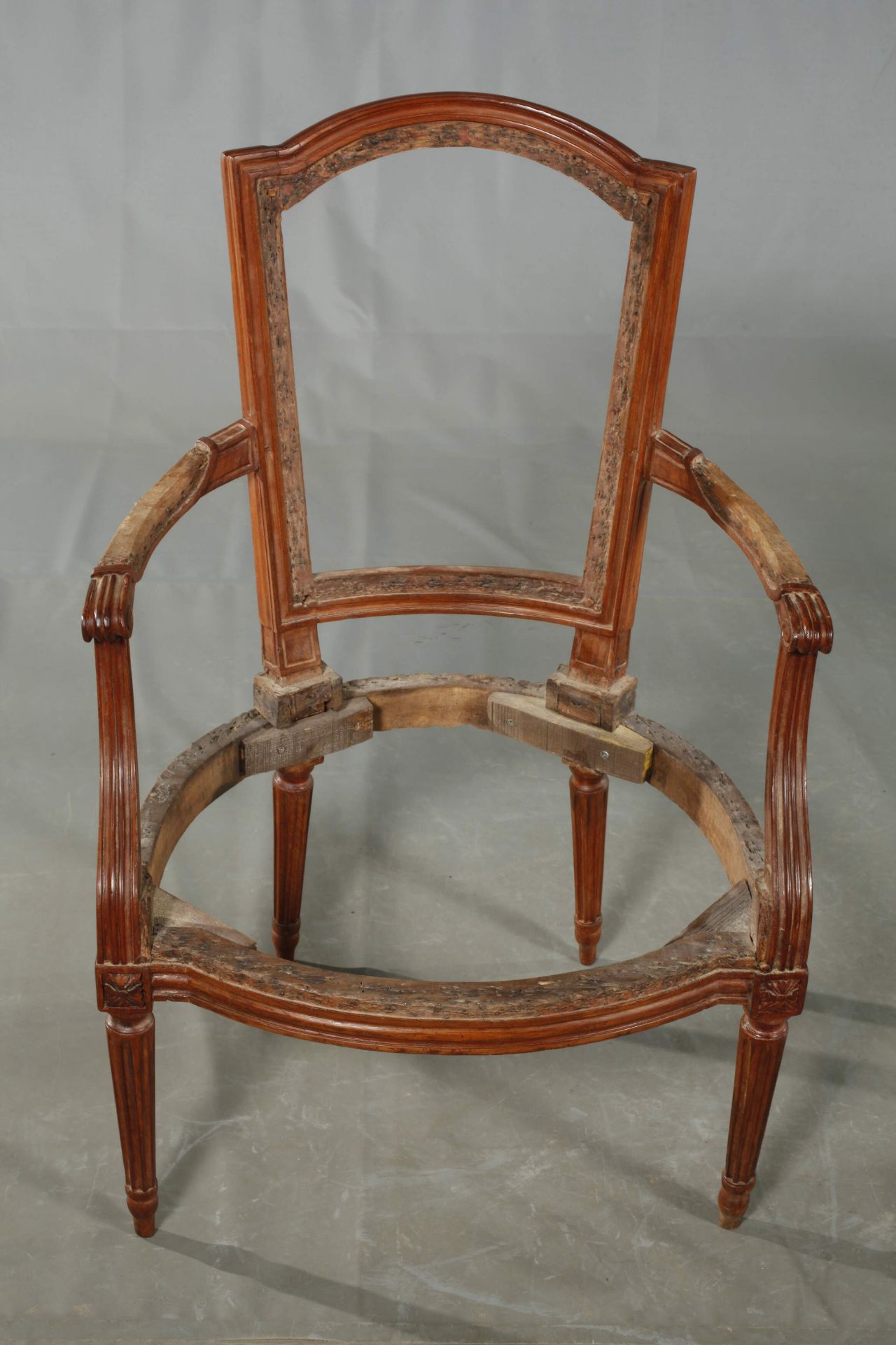 Six armchairs baroque - Image 5 of 7