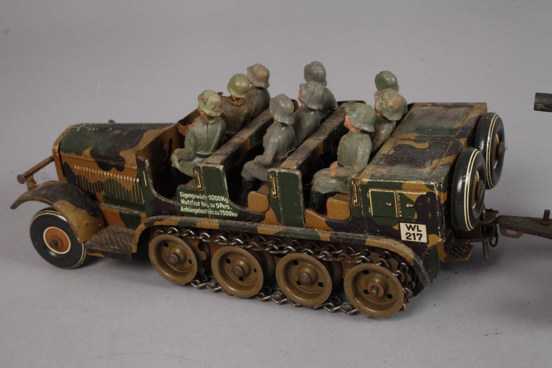 Tippco half-track vehicle with anti-aircraft gun - Image 2 of 5