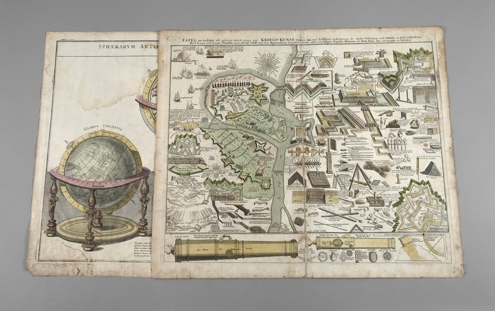 Johann Baptist Homann, Two Maps
