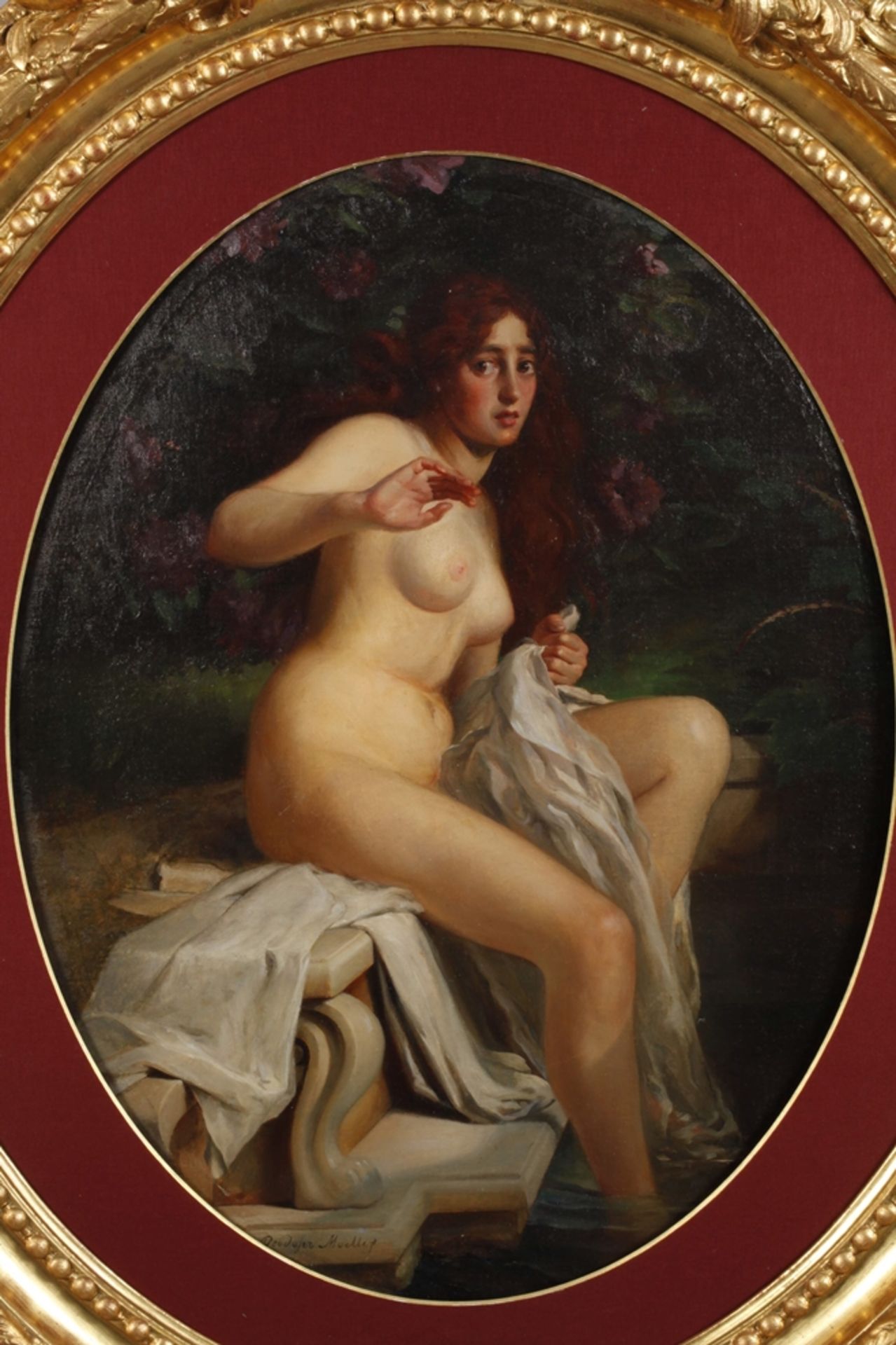 Deodohr Moeller, "Überraschte Susanna" - Bild 3 aus 8