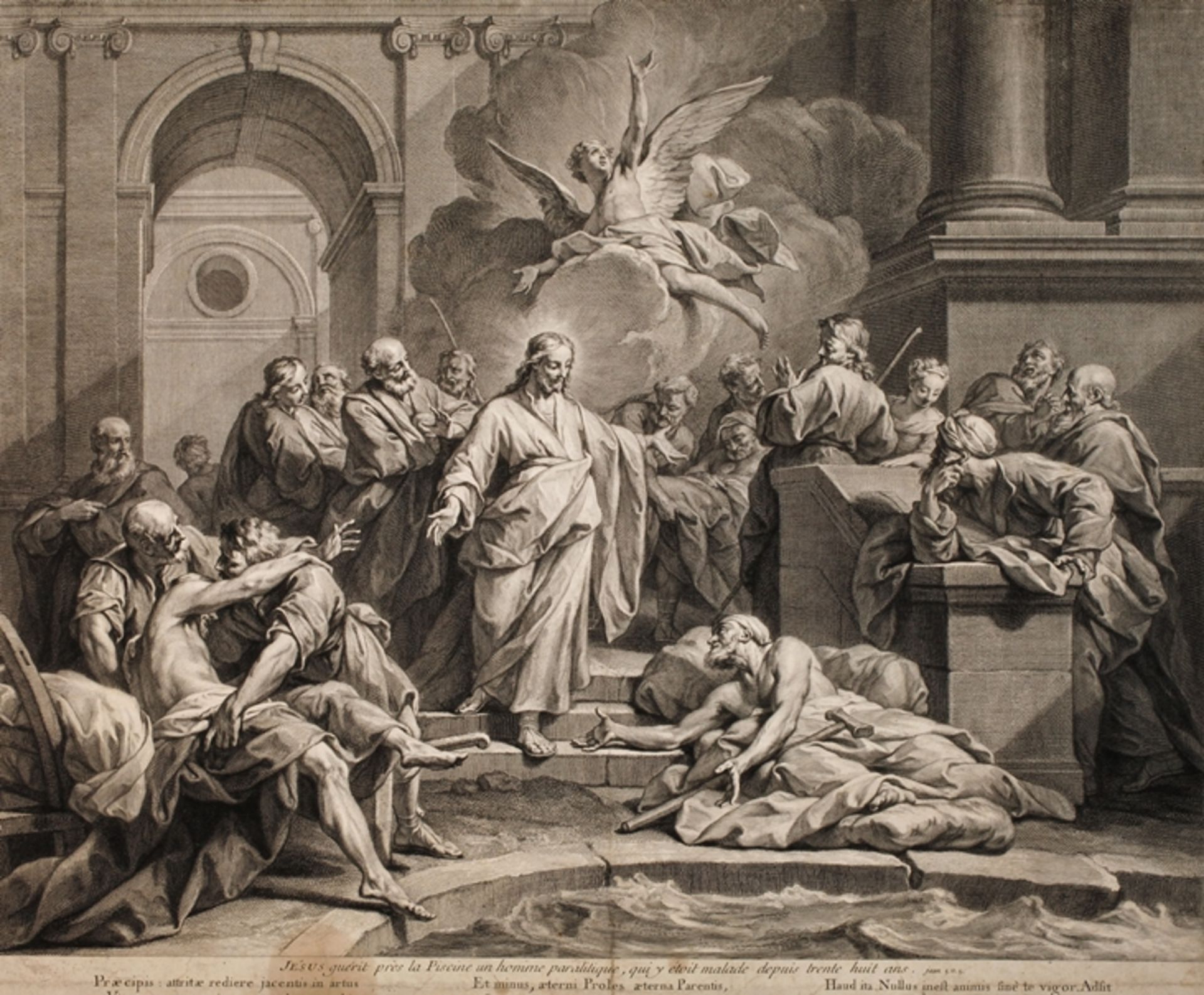 Jaques Niklas Tardieu, Jesus bei den Krüppeln