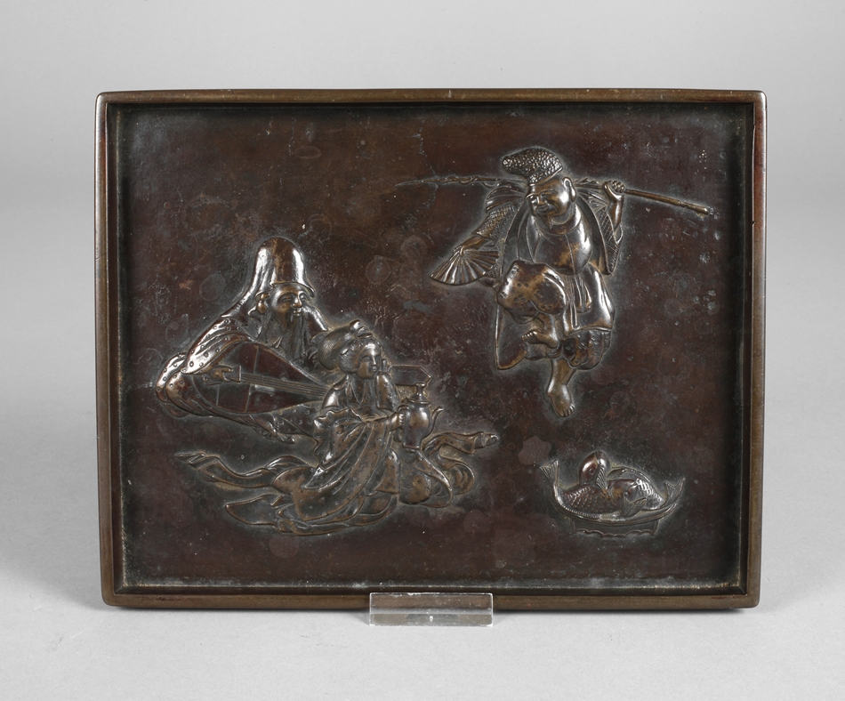 Bronze relief China