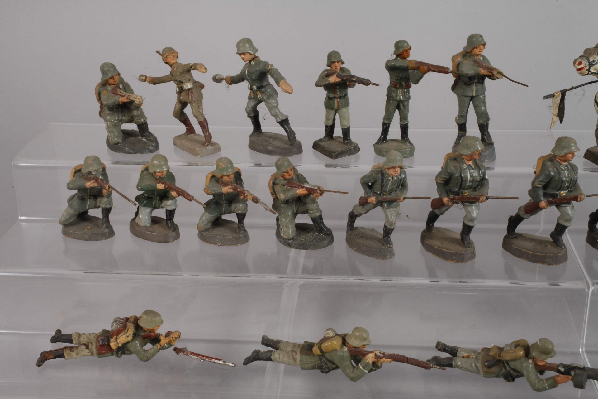 Convolute of massed soldiers and guns - Image 3 of 4