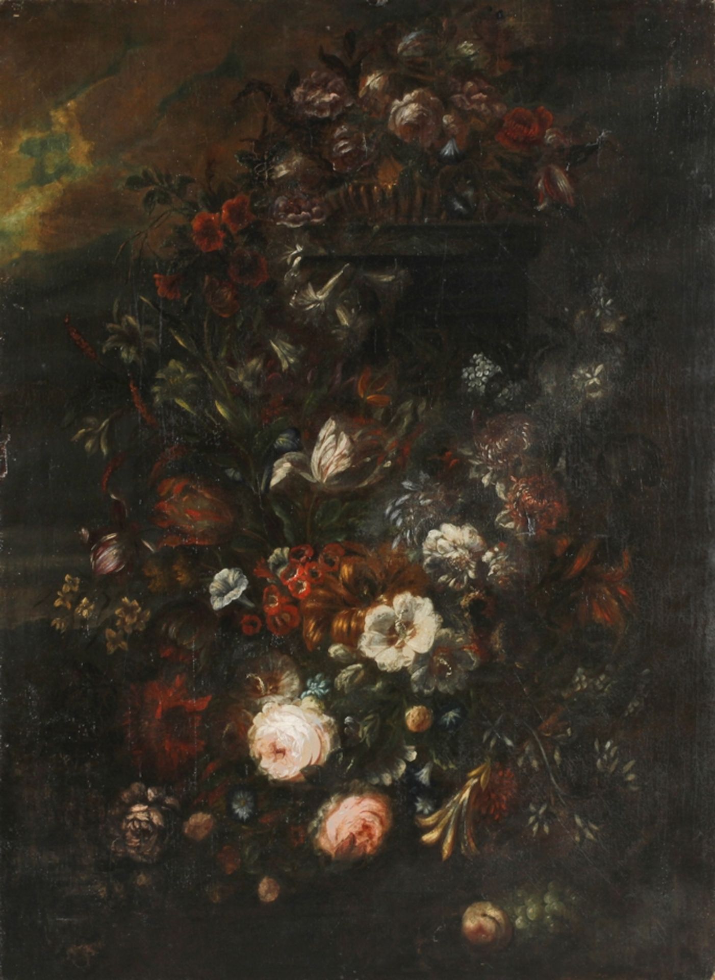 Baroque still life of flowers