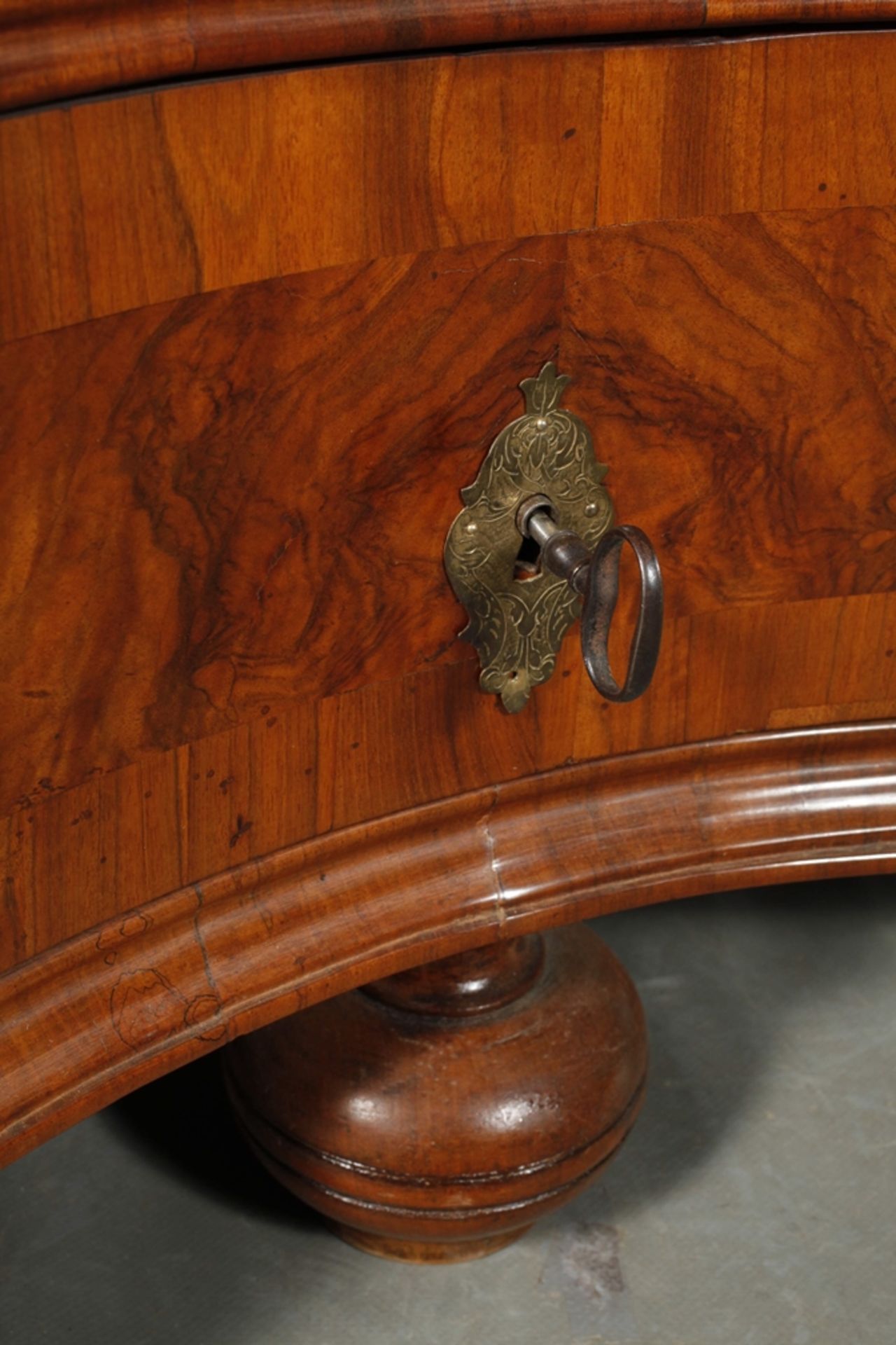 Commode with showcase top baroque - Image 12 of 12