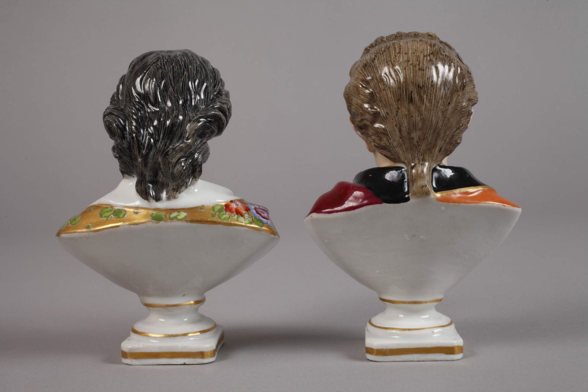 France Pair of Portrait Busts Classic - Image 2 of 5