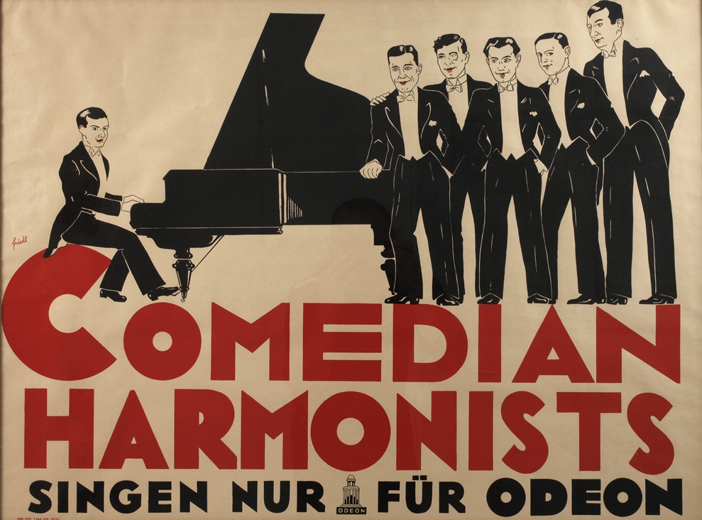 Poster Comedian Harmonists