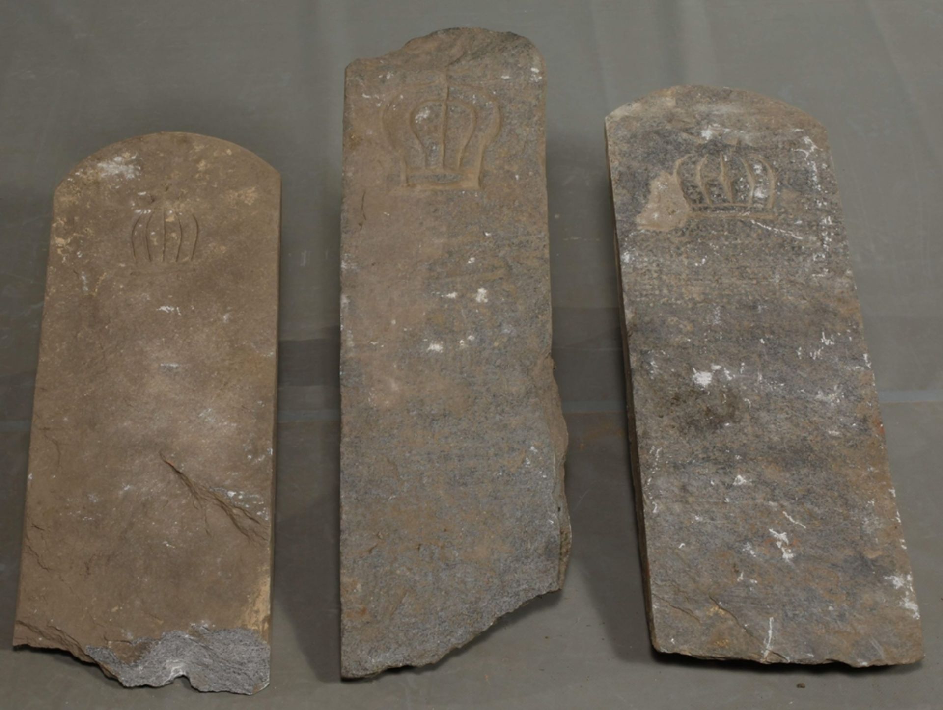 Three Saxon boundary stones - Image 2 of 5