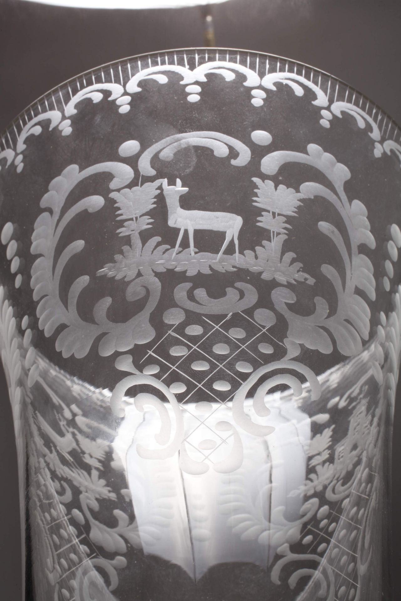 Rococo style silver vase - Image 8 of 8