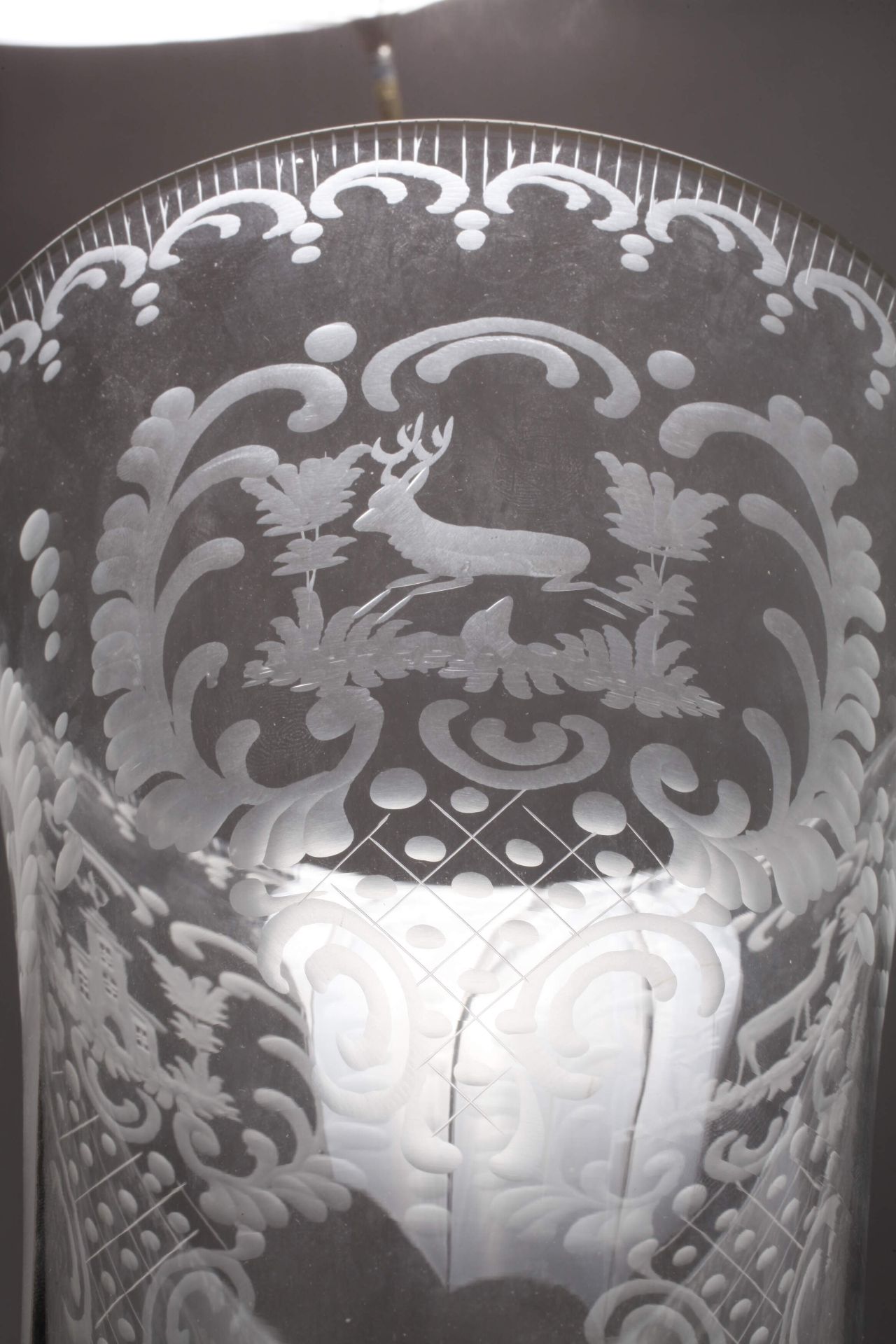 Rococo style silver vase - Image 7 of 8