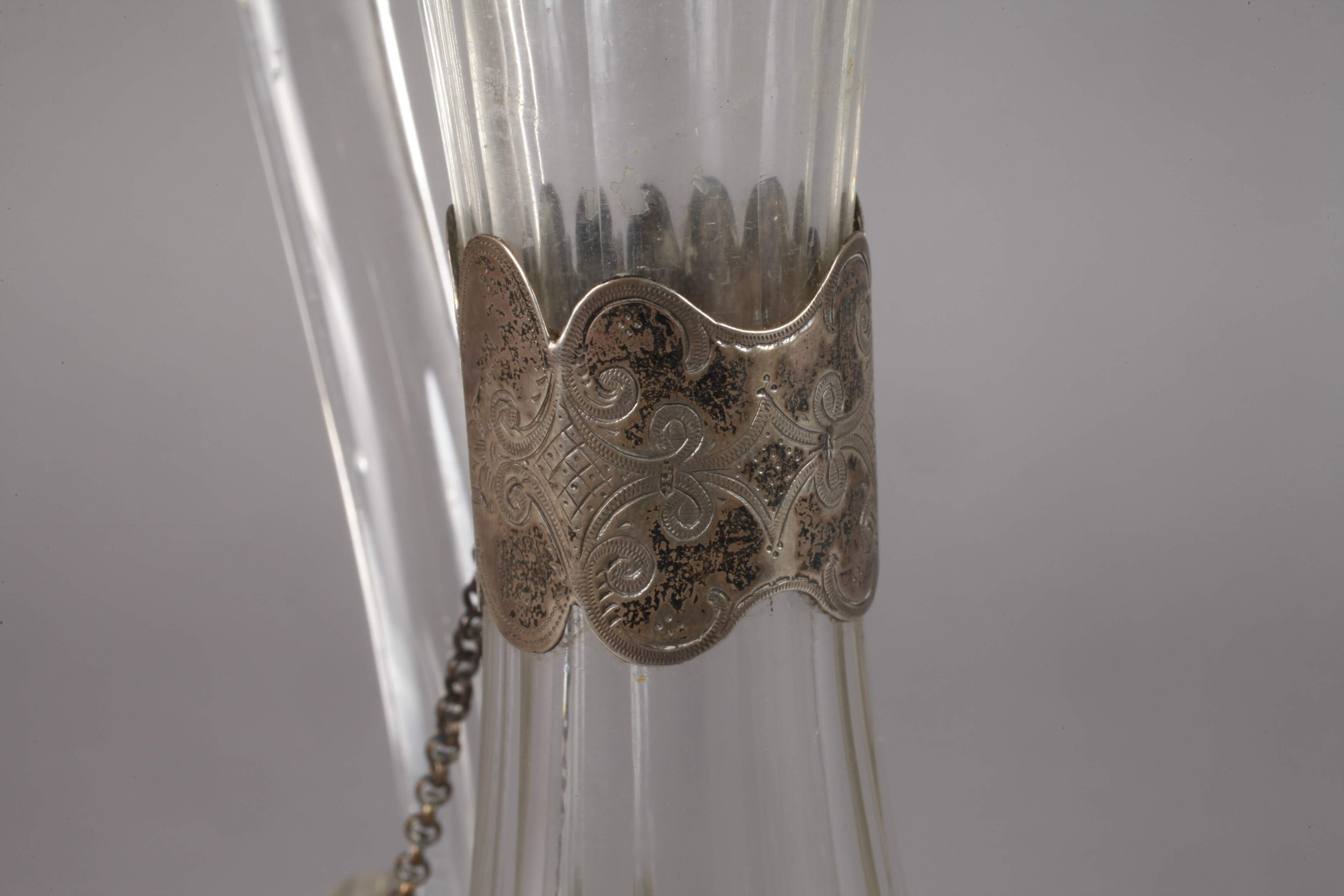 Carafe with silver mount - Image 3 of 5