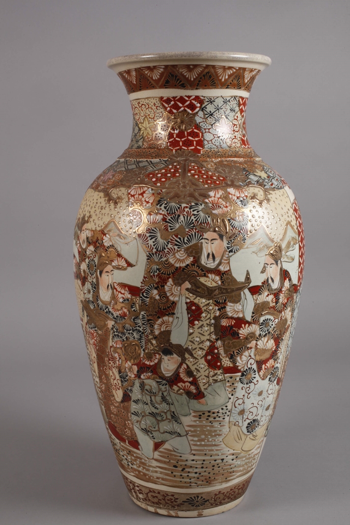 Bottom vase Satsuma - Image 3 of 6