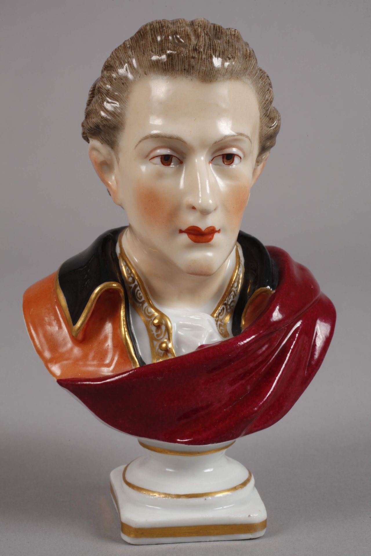 France Pair of Portrait Busts Classic - Image 3 of 5