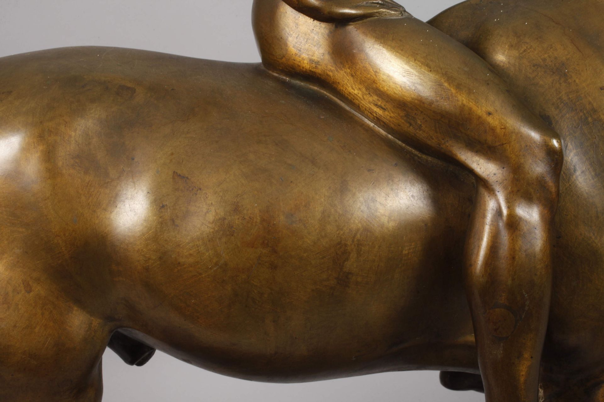 August Waterbeck, Large equestrian sculpture - Image 3 of 10
