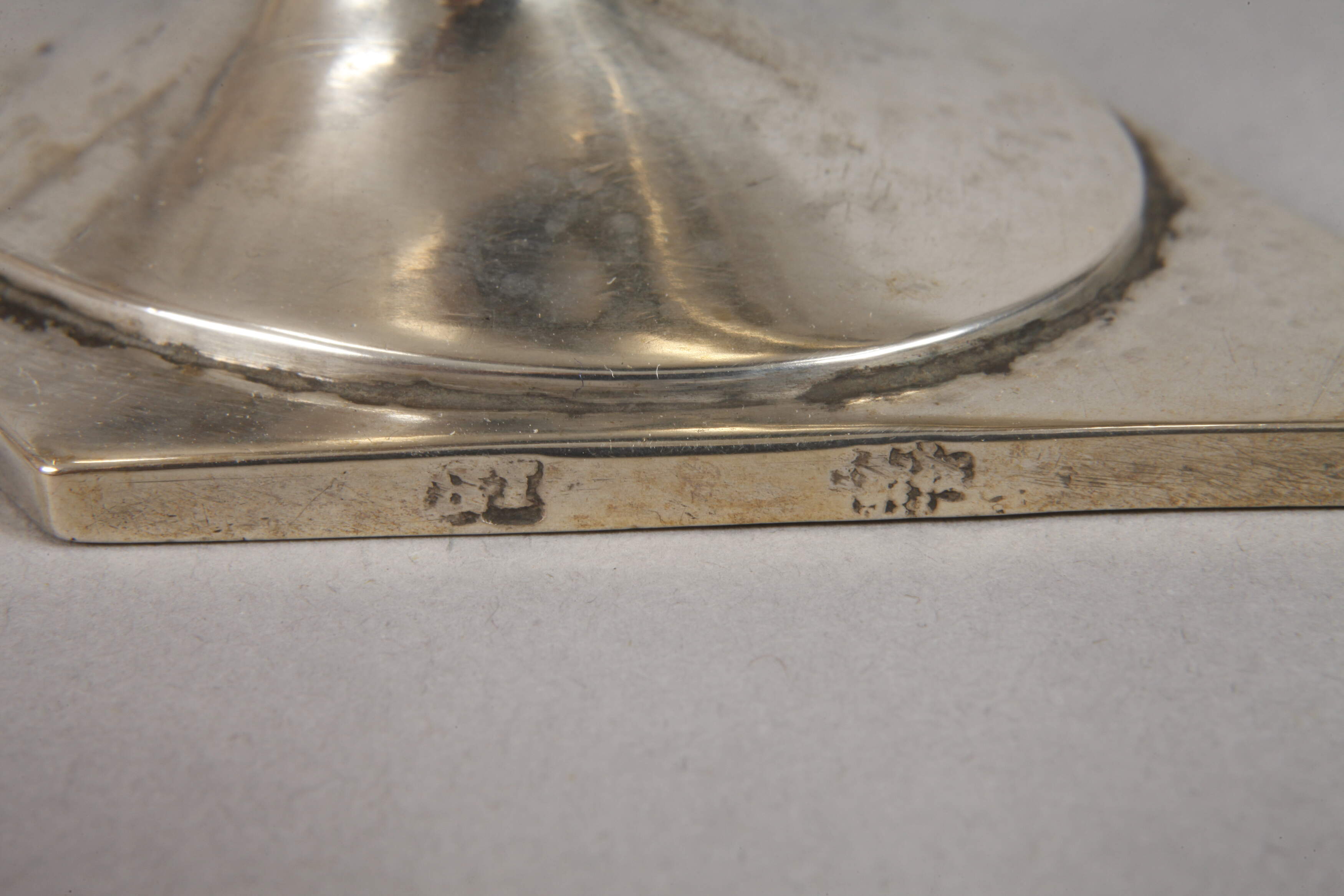 Silver pair of saliers - Image 4 of 4