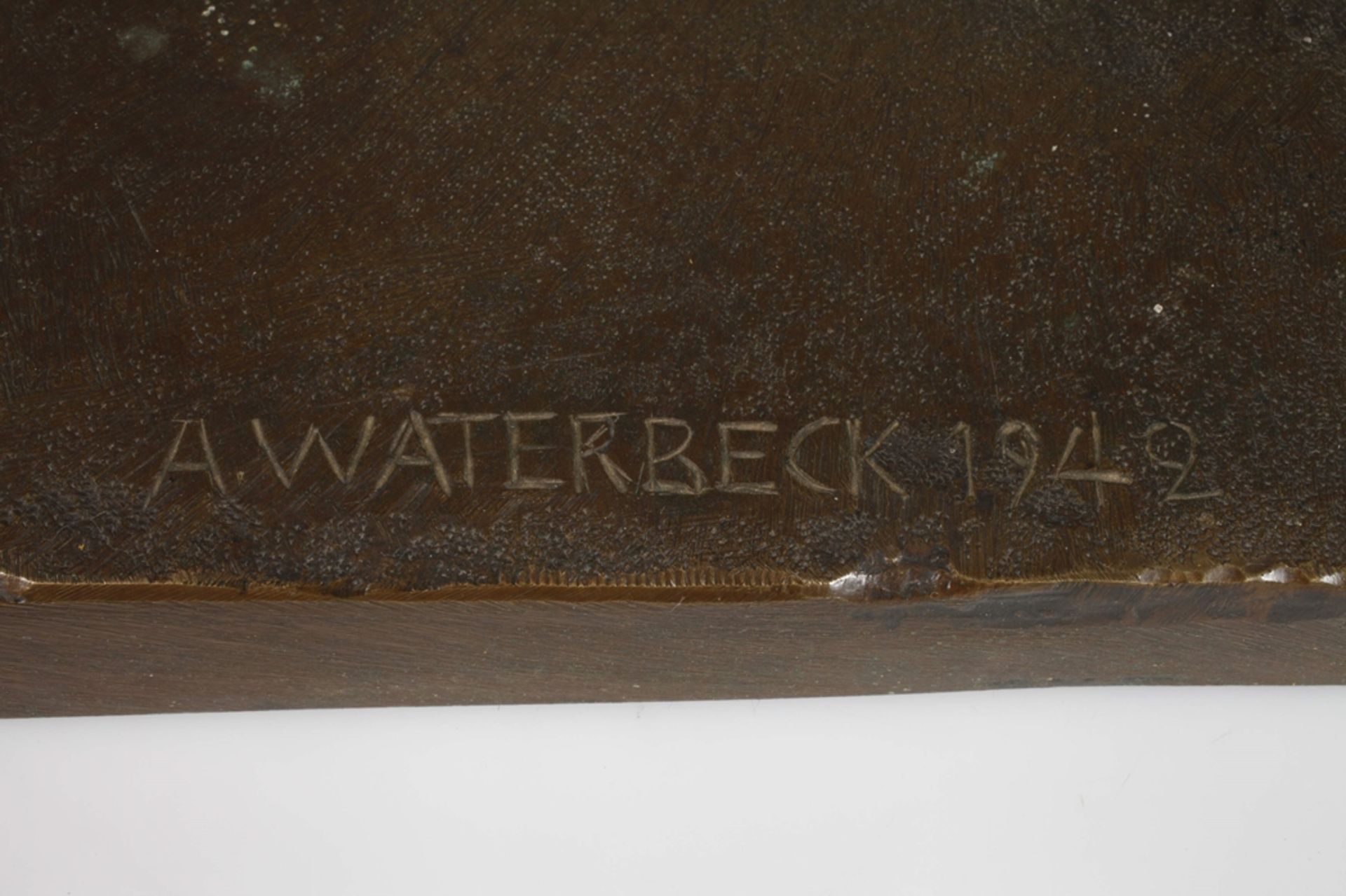 August Waterbeck, Large equestrian sculpture - Image 6 of 10