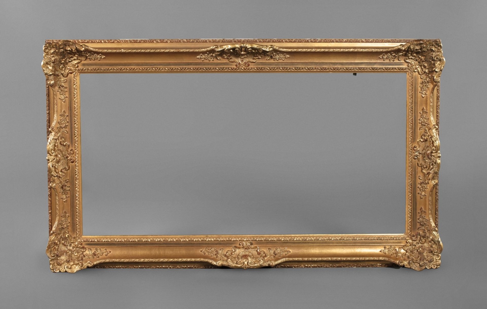 Gold stucco frame