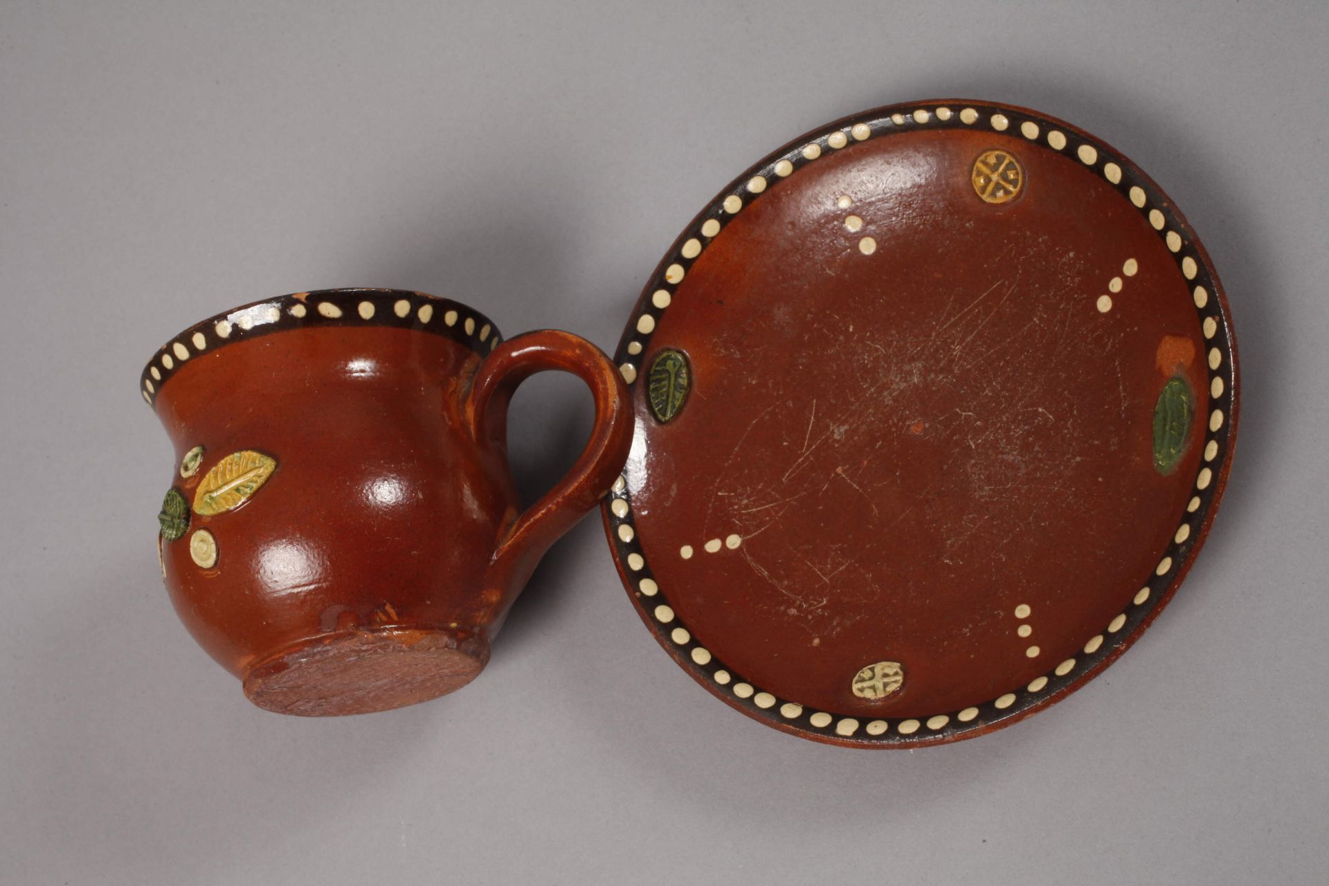 Convolute of Marburg peasant ceramics - Image 3 of 4