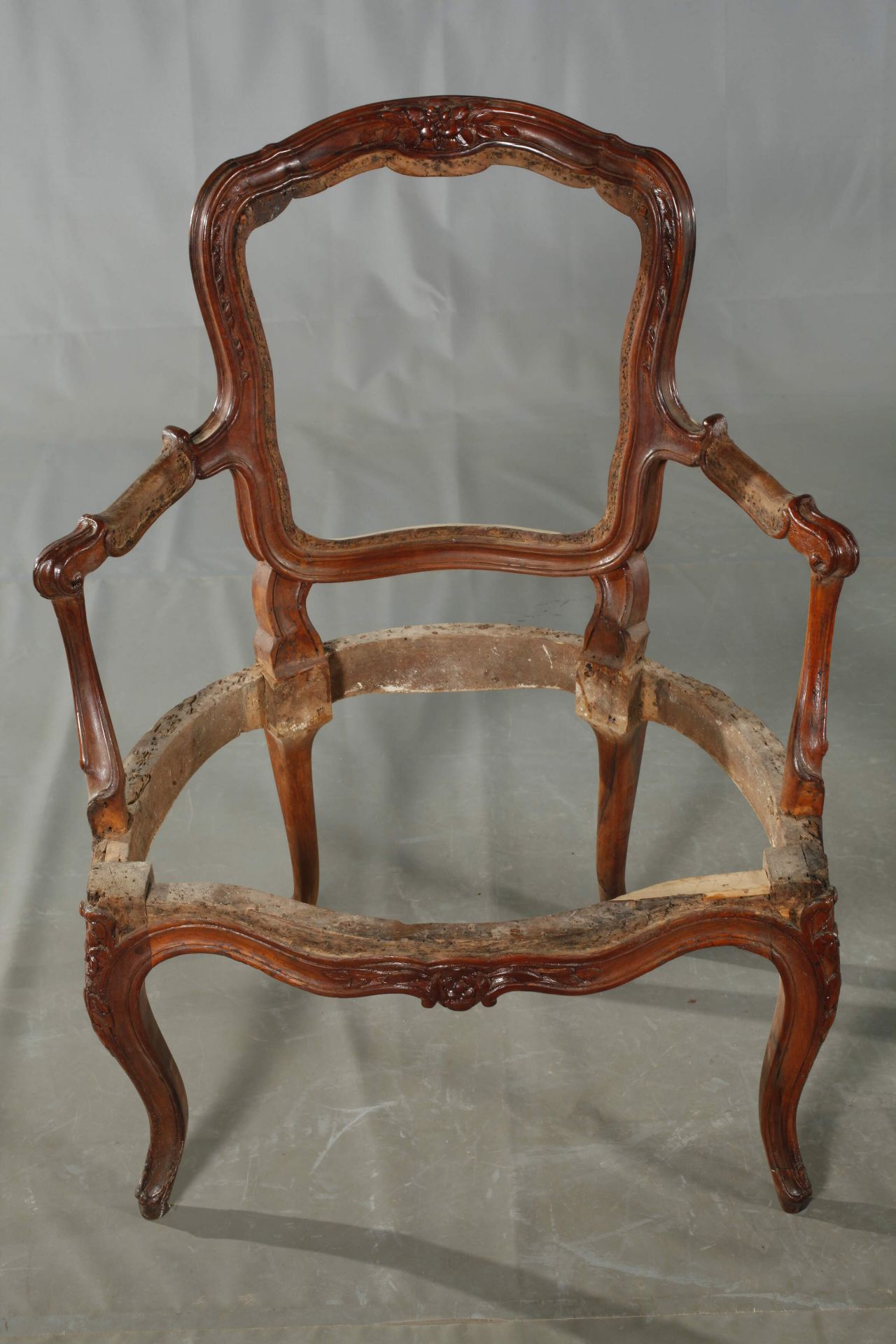 Six armchairs baroque - Image 2 of 7