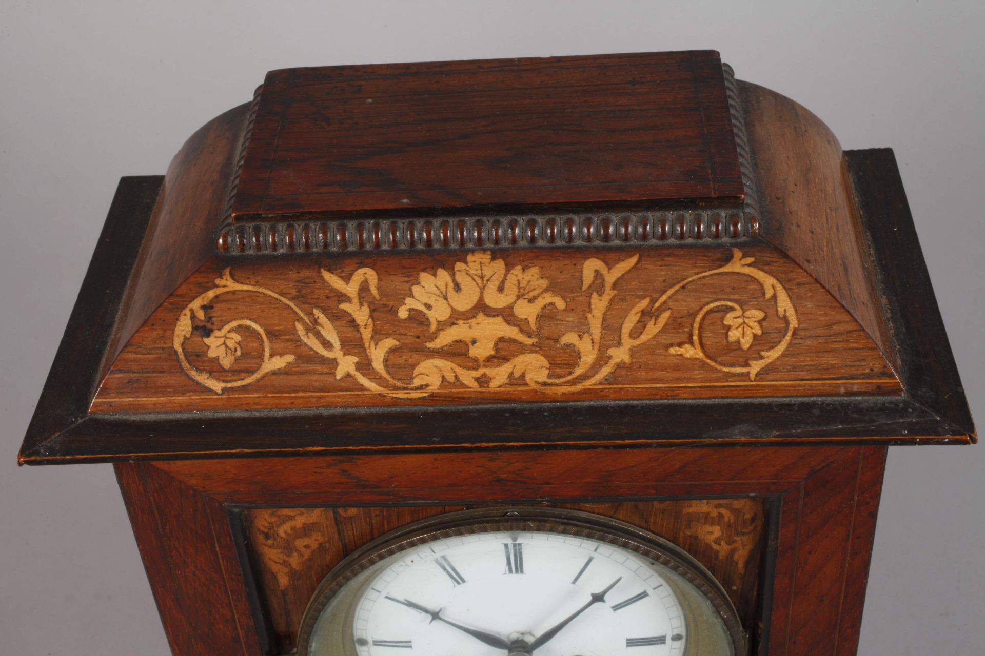Table clock Biedermeier - Image 2 of 5
