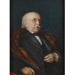 Ludwig Knaus, attr., Herrenportrait