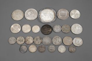 Konvolut Silbermünzen und -medaillen