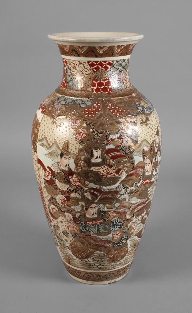 Bottom vase Satsuma