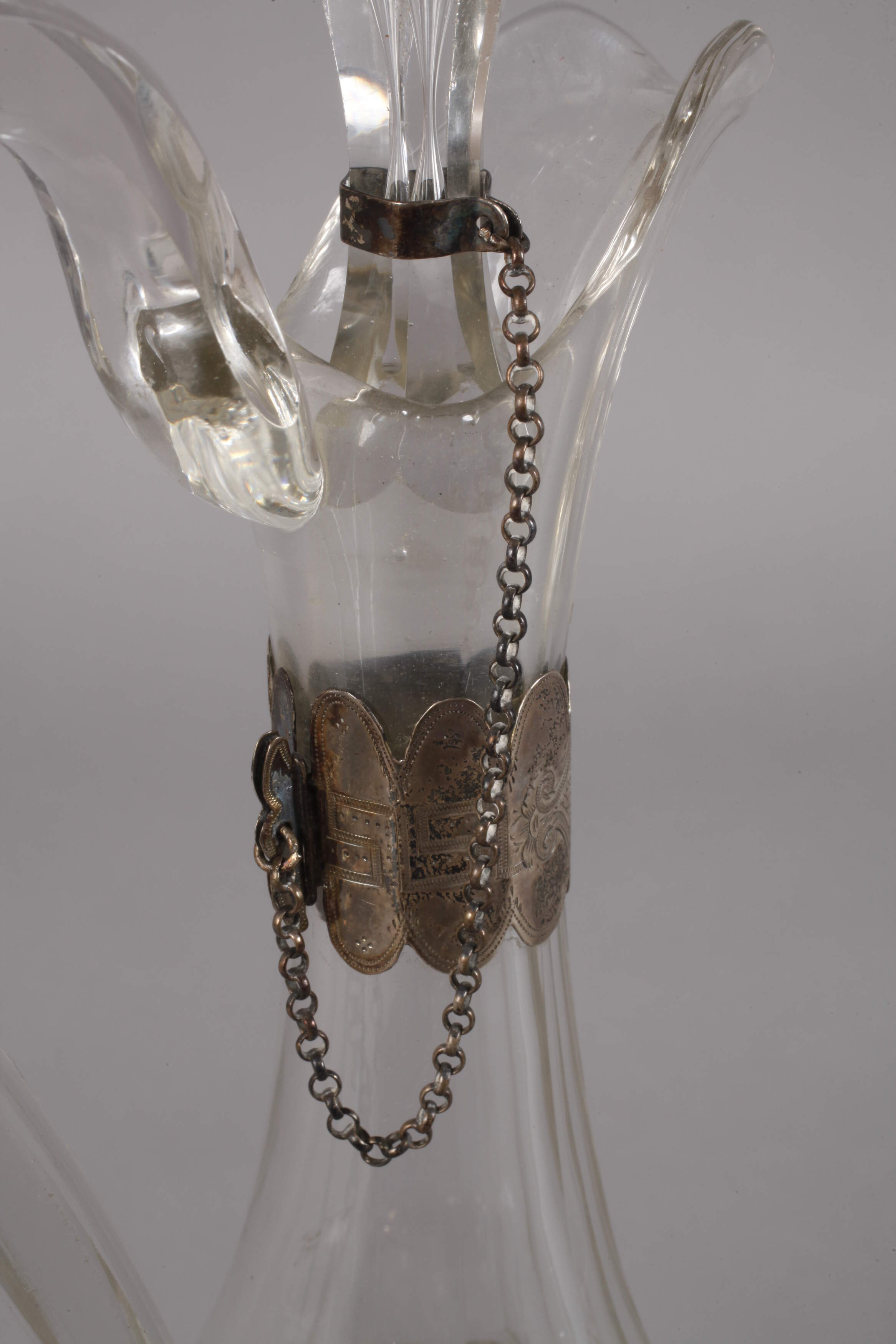 Carafe with silver mount - Image 2 of 5