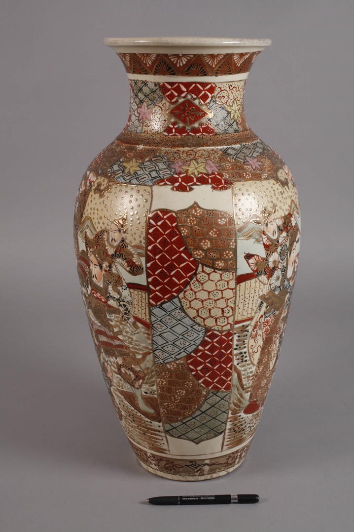 Bottom vase Satsuma - Image 2 of 6