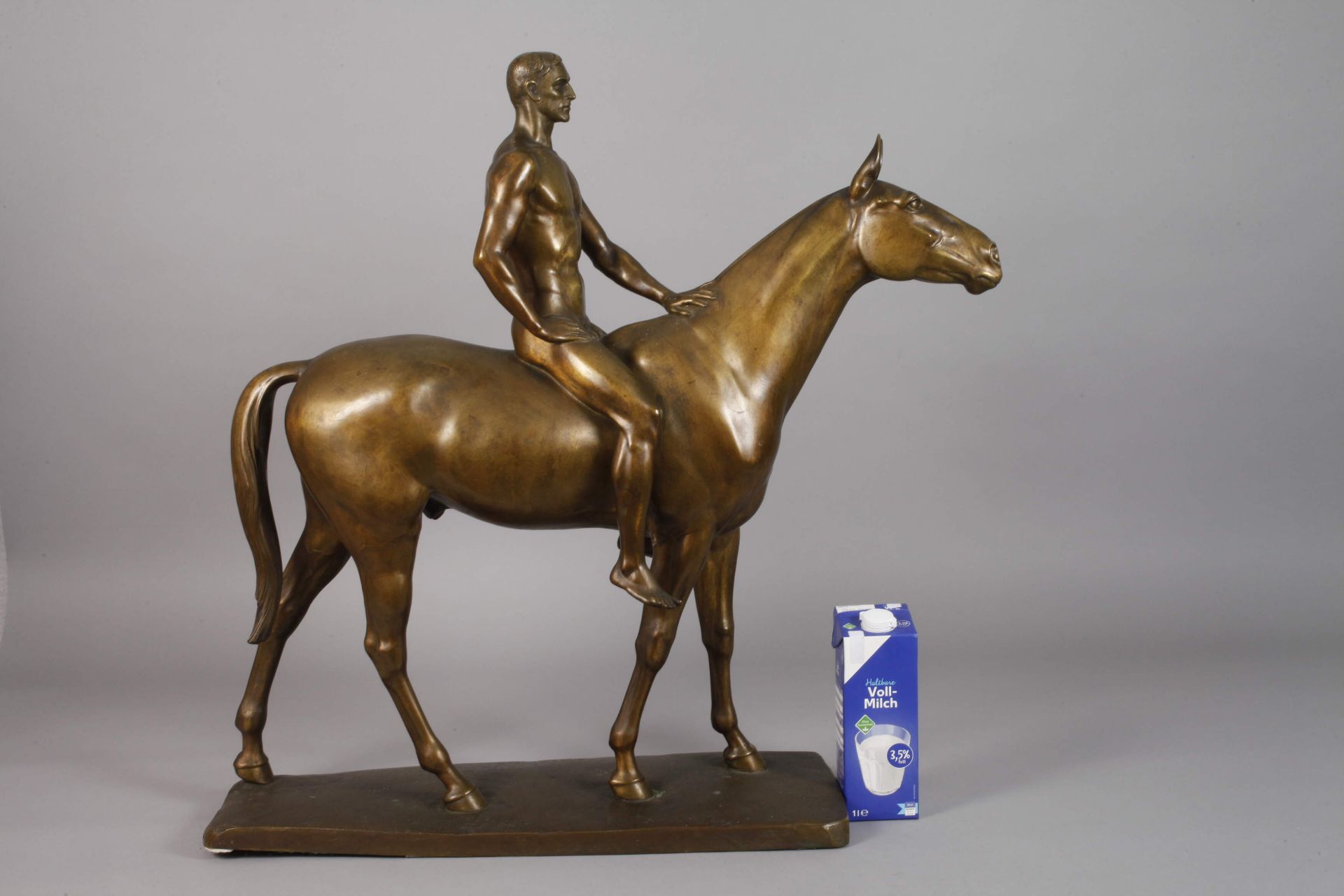 August Waterbeck, Large equestrian sculpture - Image 2 of 10