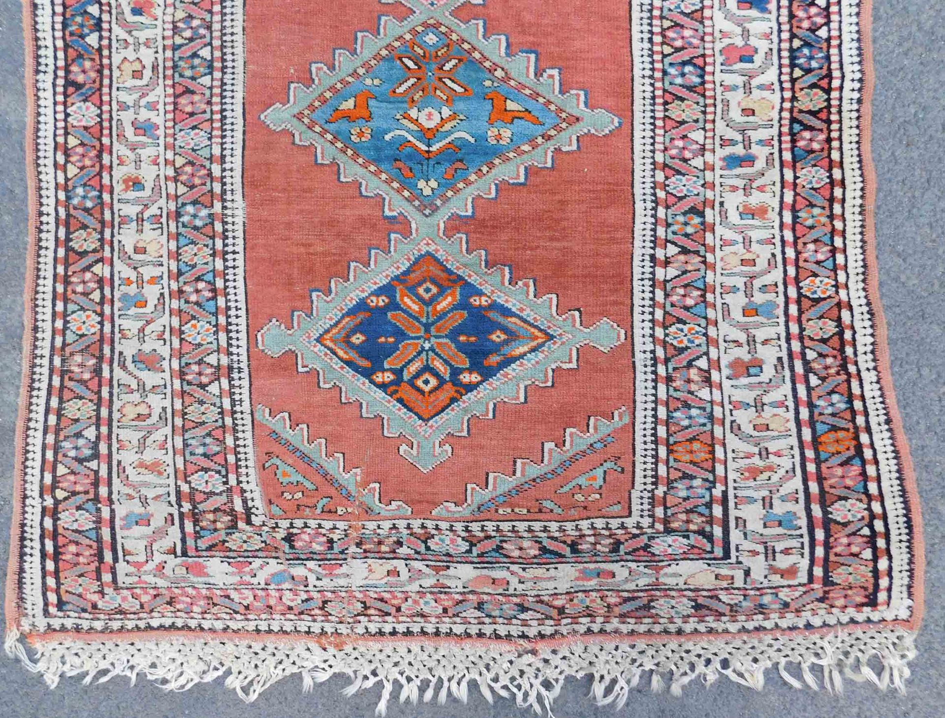 Azerie Läufer. Galerie. Stammesteppich. Azerbaijan, antik. - Bild 2 aus 18