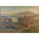 Heinrich HERMANNS (1862 - 1942). Teatro Greco Taromina (Sicilia) 1893