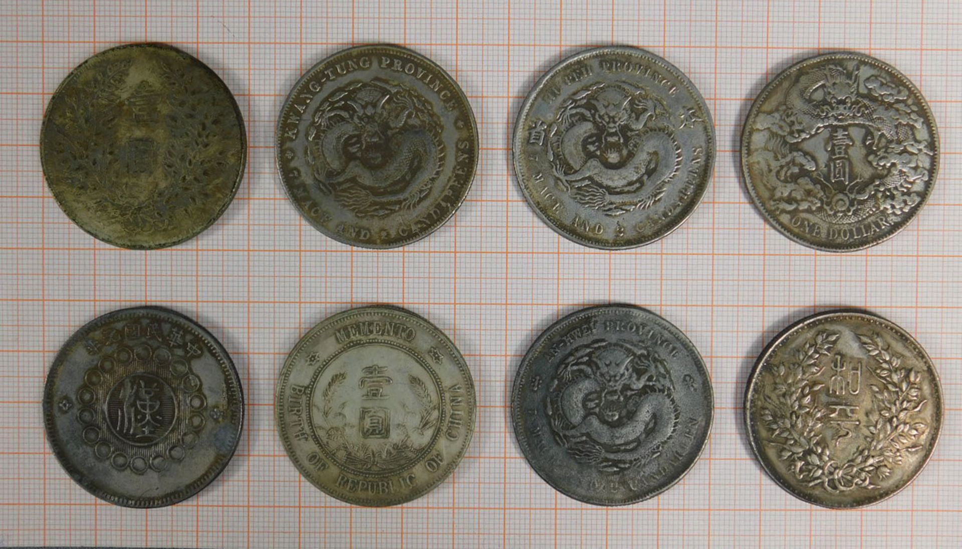 8 alte Münzen China? Deutsche Privatsammlung vor 1980. - Image 7 of 11