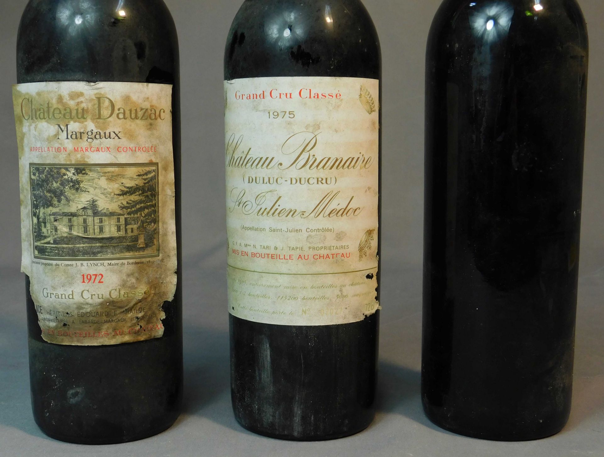 3 Flaschen Bordeaux Grand Cru Classé. Rotwein Frankreich. - Image 2 of 18