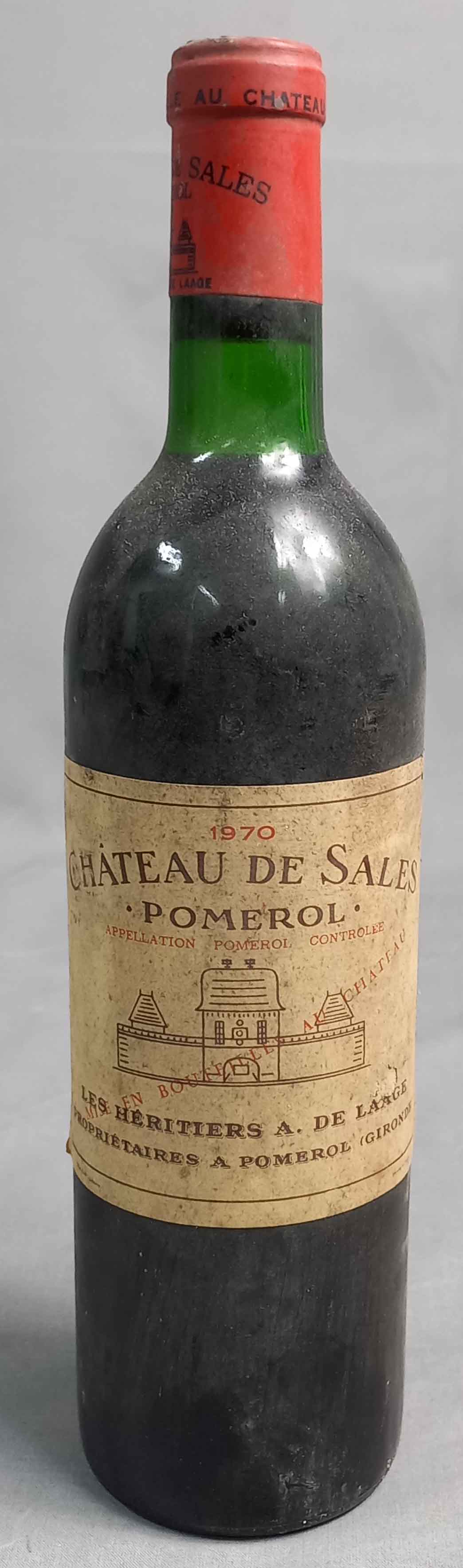 1970 Chateau de Sales. Pomerol AC, France.