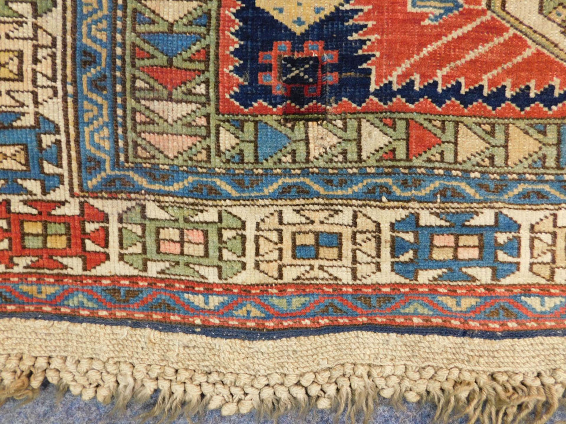 Kuba Schirwan Teppich Kaukasus, antik circa 120 - 160 Jahre alt. - Bild 12 aus 14