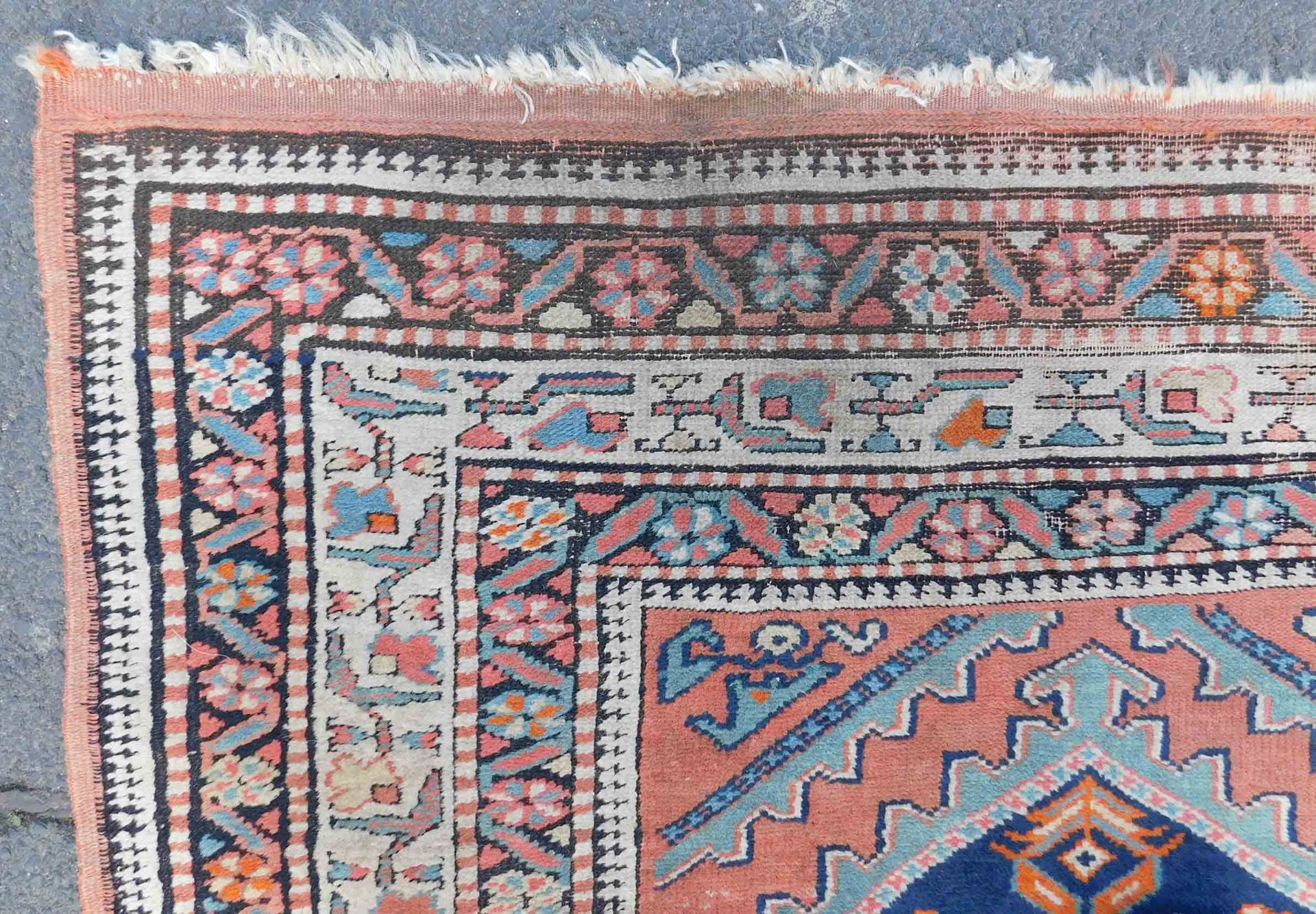 Azerie Läufer. Galerie. Stammesteppich. Azerbaijan, antik. - Bild 14 aus 18