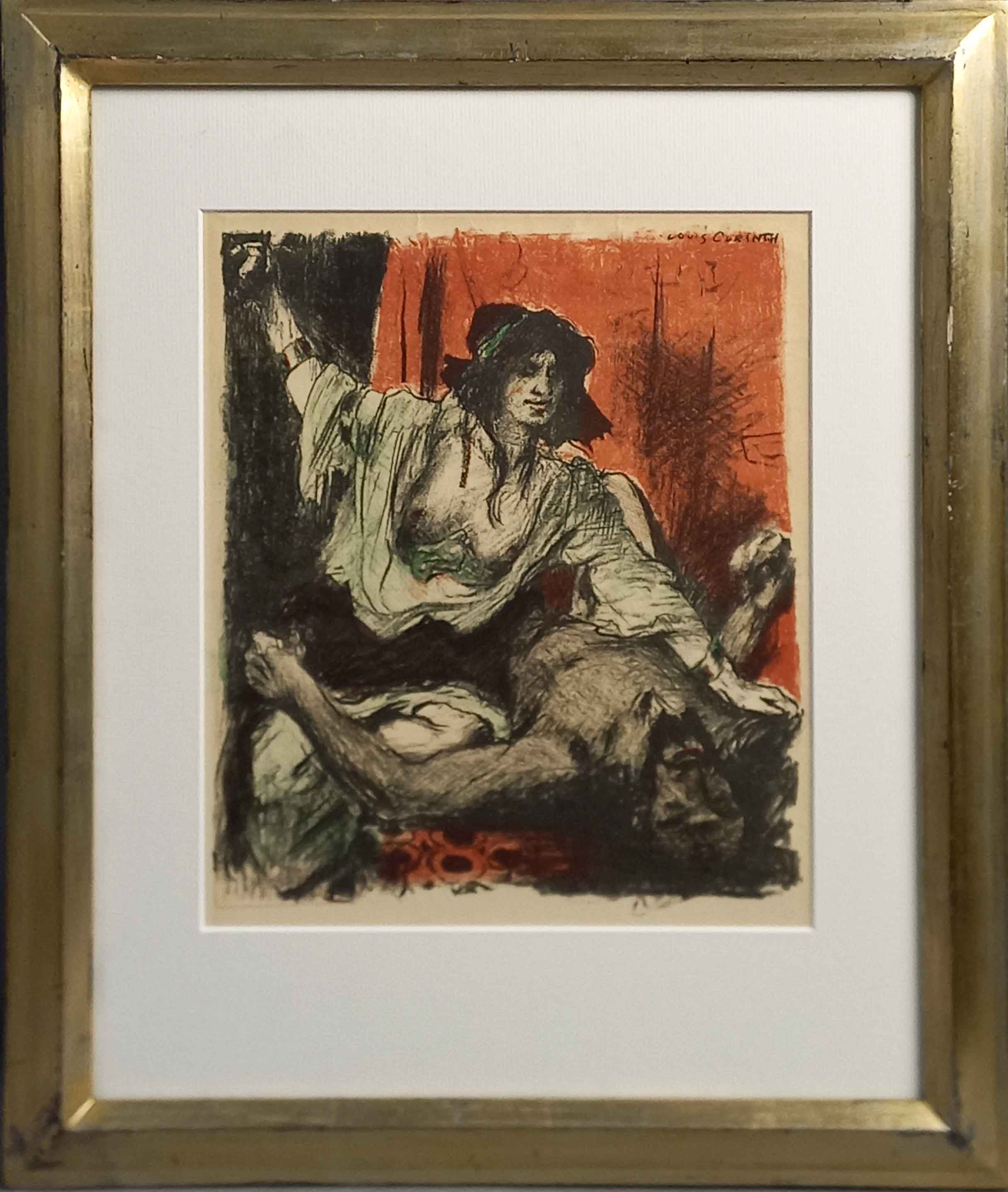 Lovis CORINTH (1858 - 1925). Judith schlägt dem Holofernes das Haupt ab. - Image 2 of 10