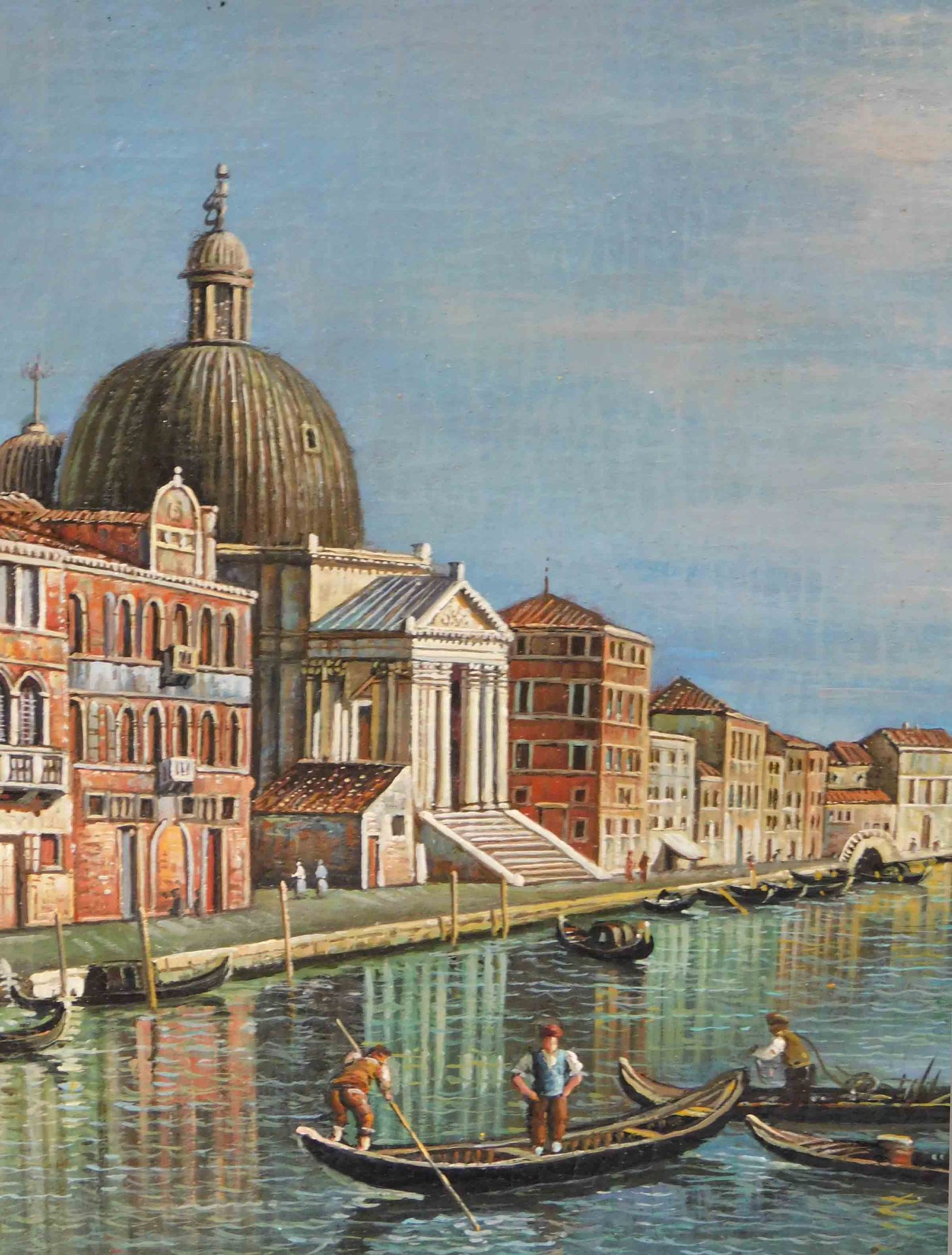 Nach Michele Giovanni MARIESCHI (1710 - 1743). Kanal in Venedig. - Image 4 of 14