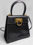 Vintage "Ferragano" Handtasche. Wohl ICONIC TOP HANDLE.