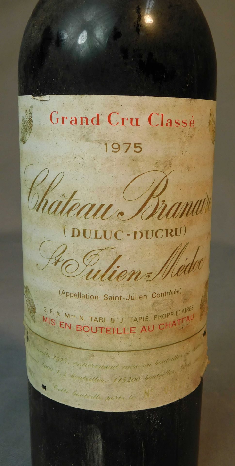3 Flaschen Bordeaux Grand Cru Classé. Rotwein Frankreich. - Image 11 of 18