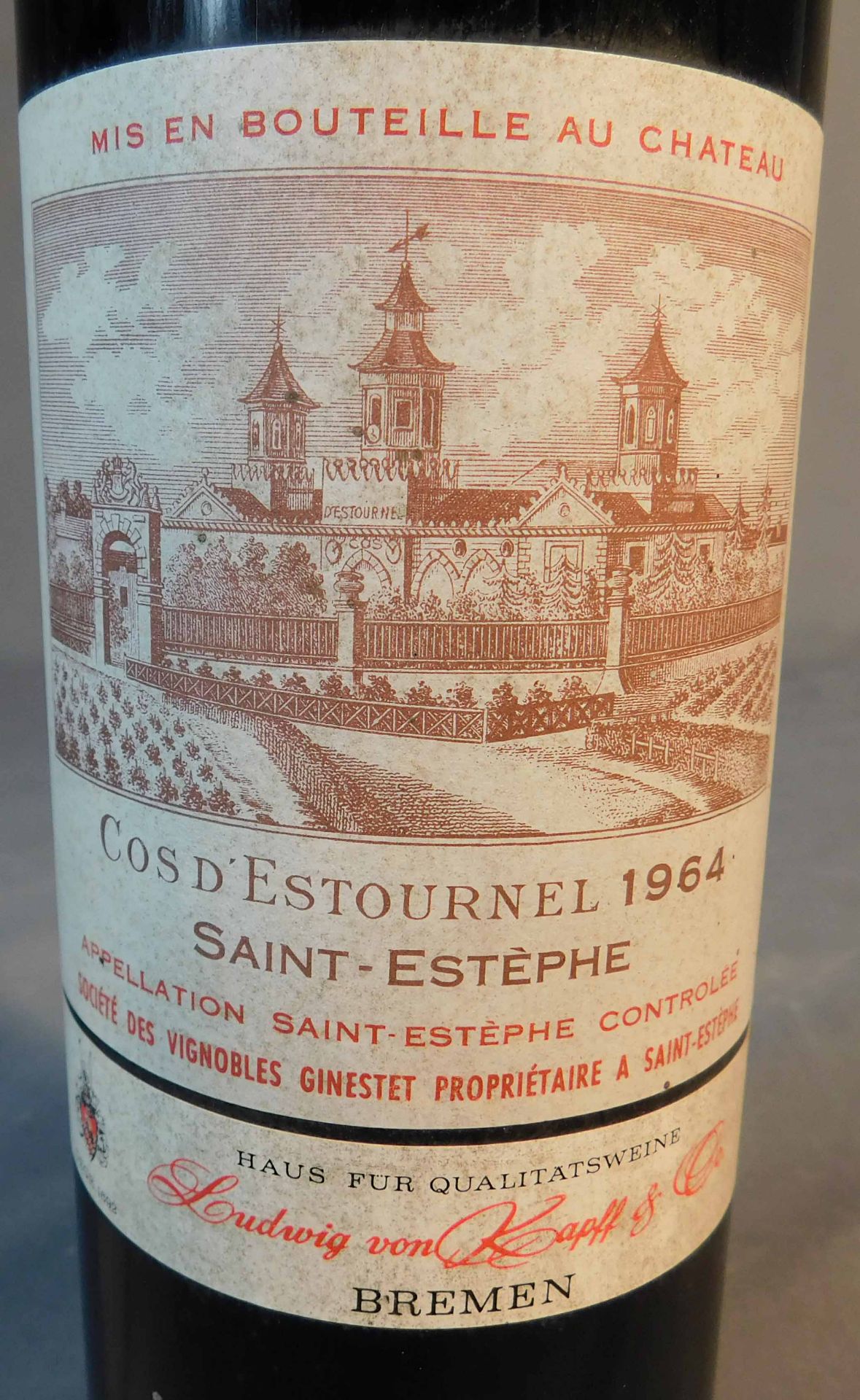 1964 Cos D'Estournel. Saint - Estephe. AC. - Image 4 of 8