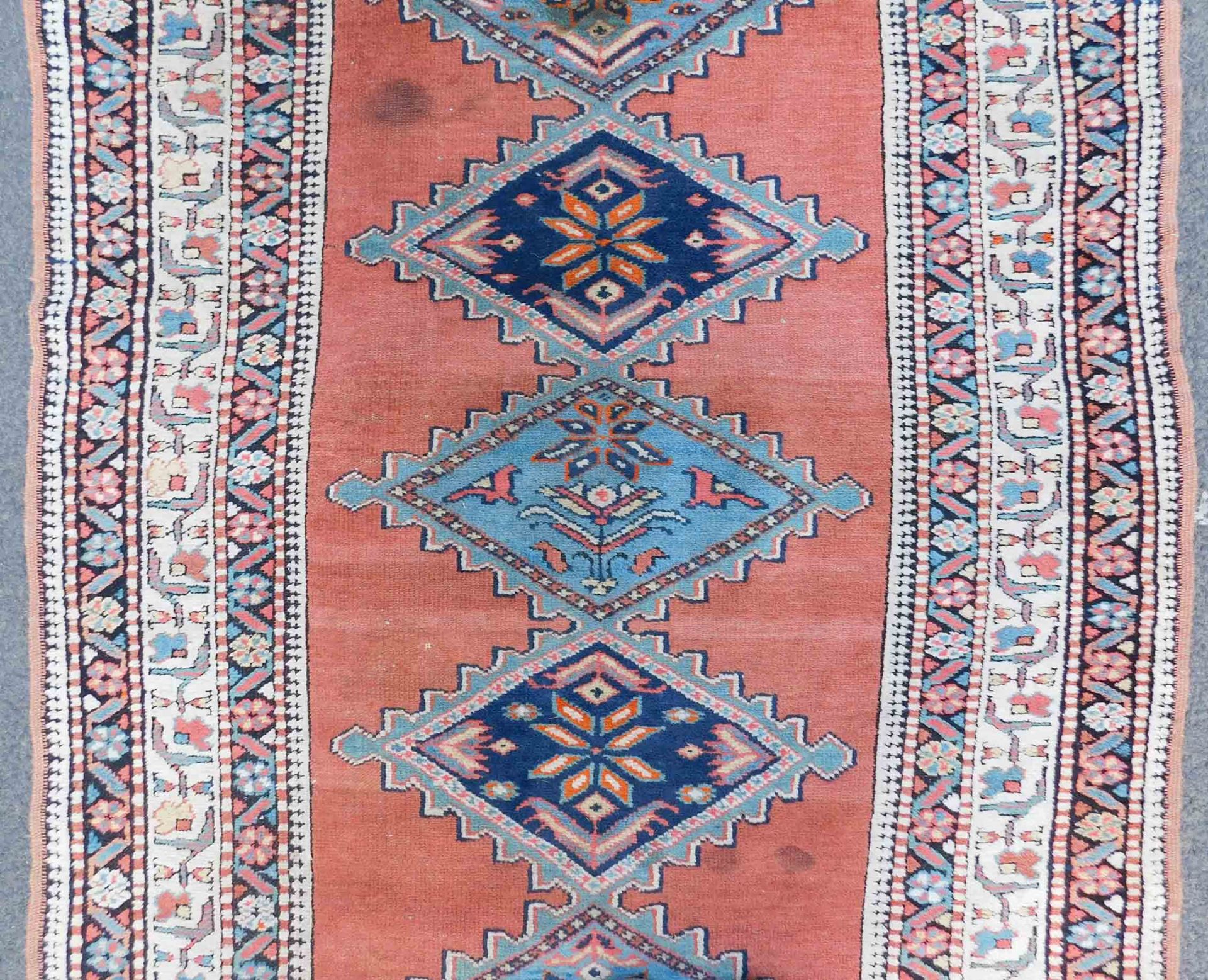 Azerie Läufer. Galerie. Stammesteppich. Azerbaijan, antik. - Bild 5 aus 18