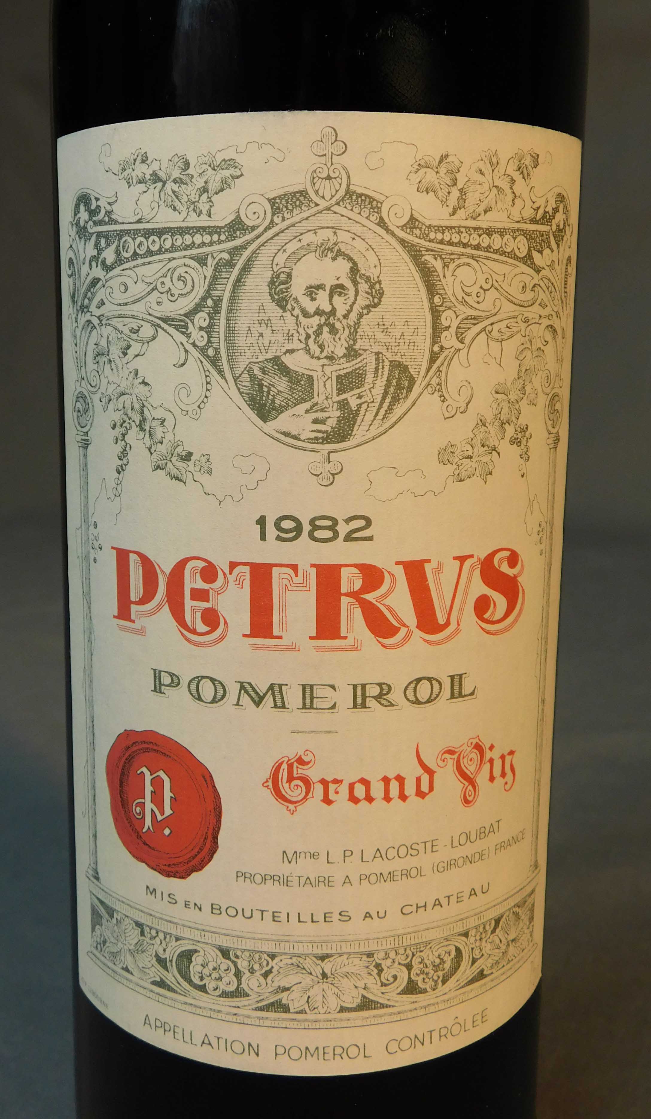 1982 Petrus. Pomerol AC, Gran Vin. - Image 2 of 8