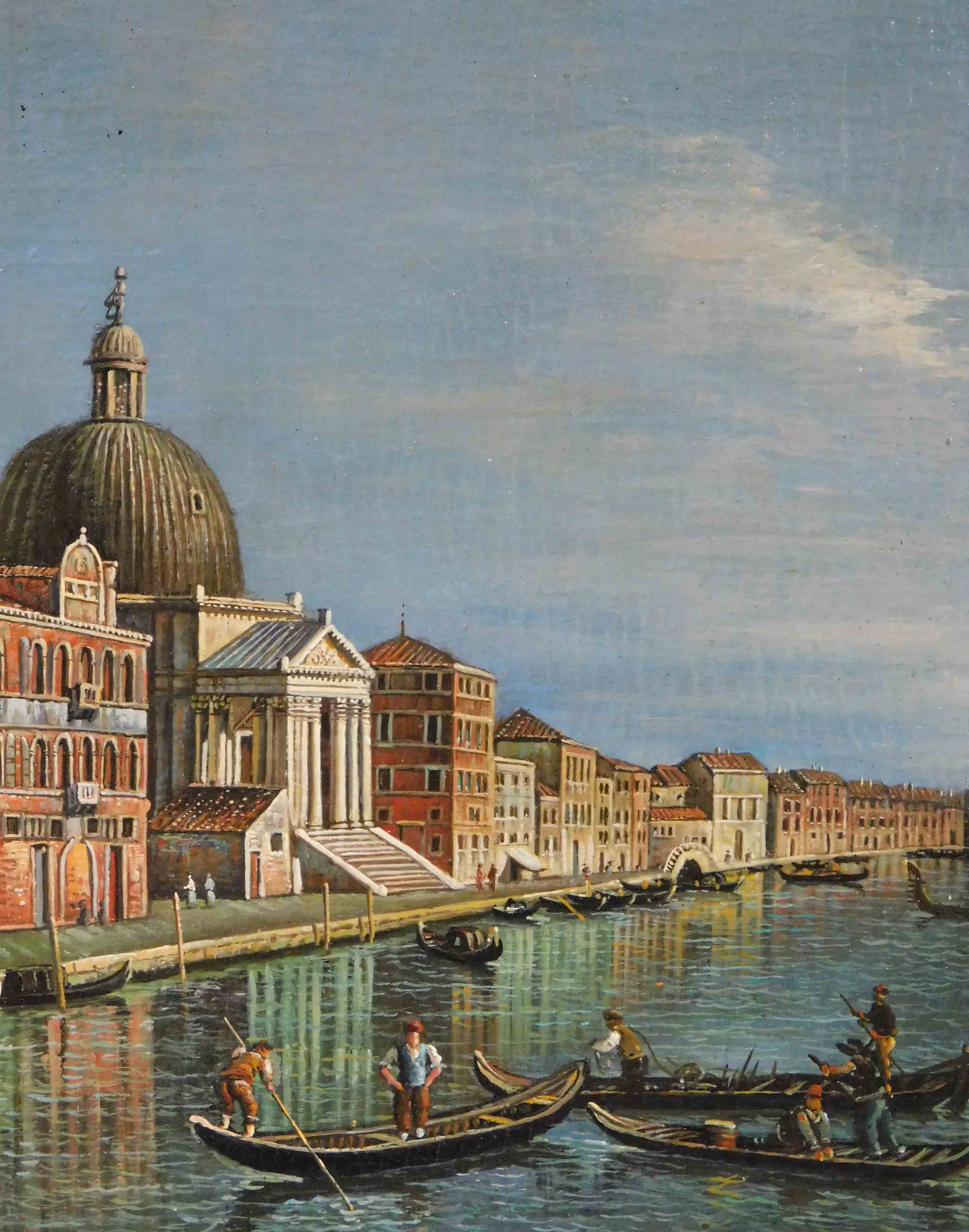 Nach Michele Giovanni MARIESCHI (1710 - 1743). Kanal in Venedig. - Image 3 of 14
