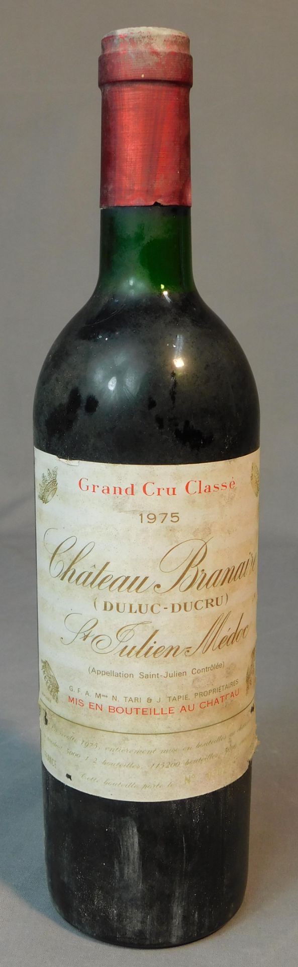 3 Flaschen Bordeaux Grand Cru Classé. Rotwein Frankreich. - Image 10 of 18